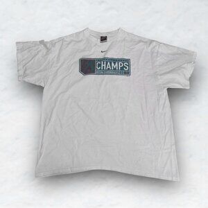 NIKE Arizona Diamondbacks NL World Series MLB CHAMPS 2001 Retro Vintage T Shirt